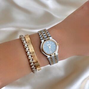 AUTHENTIC VINTAGE GUCCI TWO-TONED WATCH